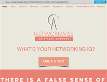 Tablet Screenshot of networkwise.com